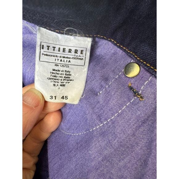 Versace Jeans Couture Men's Designer Mid Rise Straight Jeans Slim Logo 32*34 - Picture 9 of 12